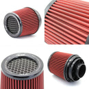 XH-UN072 Car Universal Modified High Flow Mushroom Head Style Air Filter (Red)