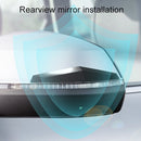 6 PCS Universal Car Screaming Bumper Door + Rearview Mirror Anti-collision Strip Protection Guards Plastic Trims Stickers(White)