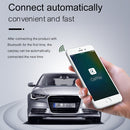 Original Car Wired to Wireless iOS Carplay Module Auto Smart Phone Carplay USB Navigation(White)