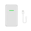 Original Car Wired to Wireless iOS Carplay Module Auto Smart Phone Carplay USB Navigation(White)