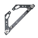 Motorcycle Modified GPS Navigation Mobile Phone Bracket Balance Bar Fixed for Kymco Downtown 300i 350i (Silver Grey)