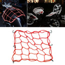 Motorcycle Reflective Helmet Net Fuel Tank Fix Net, Size: 30 x 30cm (Red)