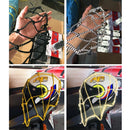 Motorcycle Reflective Helmet Net Fuel Tank Fix Net, Size: 40 x 40cm (Red)