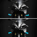 2 PCS DC 12V Motorcycle Daytime Turn Running Light (Blue Light)