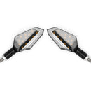 2 PCS DC 12V Motorcycle Daytime Turn Running Light (White Light)