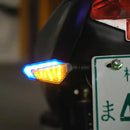 2 PCS DC 12V Motorcycle Daytime Turn Running Light (White Light)