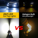 2 PCS H7 DC9-24V 7W 1200LM IP65 Car LED Fog Light (Ice Blue Light)