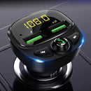 WK WP-C26 Dual USP Car Bluetooth MP3 Player Car Kit, Support TF Card & U Disk & Bluetooth Connection