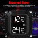 Universal Motorcycle Wireless High Precision TPMS Tire Pressure Alarm System External Tire Monitor