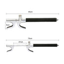 Car Adjustable Telescopic U Shape Steering Wheel Lock Anti-theft Cipher Lock with Safety Hammer