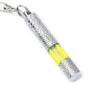 Car Copper LED Neon Lamp Anti-static Keychain Static Elimination Rod (Yellow)