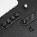 Car Carbon Fiber Magnetic Clamp Cable Storage Box Creative Desktop Hub Organizer