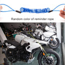 Motorcycles / Bicycle Anti-theft Lock Alarm Disc Brakes Lock with Cable and Bag (Black)