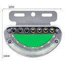 24V Truck / Bus Dynamic Blinker Flowing Water Side Light Waterproof Ground Light Tail / Reversing Light (Green Light)