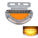 24V Truck / Bus Dynamic Blinker Flowing Water Side Light Waterproof Ground Light Tail / Reversing Light (Yellow Light)