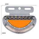 24V Truck / Bus Dynamic Blinker Flowing Water Side Light Waterproof Ground Light Tail / Reversing Light (Yellow Light)