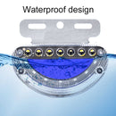 24V Truck / Bus Dynamic Blinker Flowing Water Side Light Waterproof Ground Light Tail / Reversing Light (Yellow Light)
