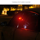 2 PCS Car LED Door Warning Lights Anti-collision Door Opening Lamp Flashing Lights (Black)
