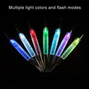 Car Solar Shark Gill Warning Lights Car Door Anti-collision Rear-end Collision LED Dlashing Lamp, Mode: Constant Bright + Flashing (Silver)