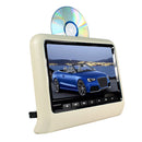 9 inch Car Rear Row HD External Headrest DVD Player Display + MP5(Grey)