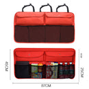 Universal Car Trunk Sundries Storage Bag Car Rear Seat Net Pocket Bag (Coffee)