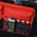 Universal Car Trunk Sundries Storage Bag Car Rear Seat Net Pocket Bag (Coffee)