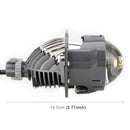 i1s CLC 2.5 inch DC12V 35W 5500K 4000LM Projector Light Headlight Mini LED Lens for Right Driving