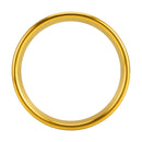 4 PCS Car Metal Air Outlet Decorative Outside Ring for Audi A3 / S3 / Q2L (Gold)