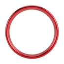 4 PCS Car Metal Air Outlet Decorative Outside Ring for Audi A3 / S3 / Q2L (Red)