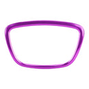 Car Auto Steering Wheel Ring Cover Trim Sticker Decoration for Audi (Purple)