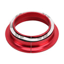 For Ford Fluorescent Aluminum Alloy Ignition Key Ring, Inside Diameter: 3.2cm (Red)