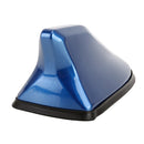 Universal Car Antenna Aerial Shark Fin Radio Signal (Blue)