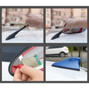 Universal Car Antenna Aerial Shark Fin Radio Signal (White)