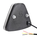 DC12V 1W Car Triangle Highlight Brake Lights Reversing Light with 20LEDs SMD-3528 (Transparent)