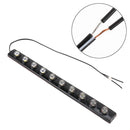 10LEDs SMD-5050 DC12V / 2.2W / 5500K / 112LM Car Daytime Running Light