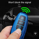 For Audi Smart 3-button 2019 Car TPU Key Protective Cover Key Case with Key Ring (Pink)