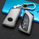 For Lexus Smart 3-button Car TPU Key Protective Cover Key Case with Key Ring (Silver)