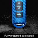For Mazda Smart 3-button Car TPU Key Protective Cover Key Case with Key Ring (Red)
