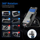 A20 Pro Car Charger MP3 Player Bluetooth Receiver FM Transmitter Call Hands-free Holder