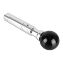 Universal Car Pressable Telescopic Gear Head Gear Shift Knob, Length 18.5cm (Black)