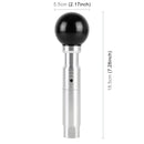 Universal Car Pressable Telescopic Gear Head Gear Shift Knob, Length 18.5cm (Black)