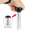 Universal Car Pressable Telescopic Gear Head Gear Shift Knob, Length 18.5cm (Black)