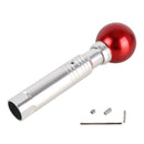 Universal Car Pressable Telescopic Gear Head Gear Shift Knob, Length 18.5cm (Red)
