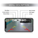 PZ436 Car WiFi Reversing Rear View Wide-angle Camera