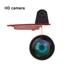 PZ477 Car Waterproof 170 Degree Brake Light View Camera + 7 inch Rearview Monitor for Ford Transit Custom