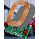 Car Qi Standard Wireless Charger 10W Quick Charging for Nissan Teana 2019-2020, Left Driving