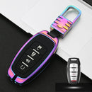 Car Luminous All-inclusive Zinc Alloy Key Protective Case Key Shell for Haval D Style Smart 4-button (Colour)