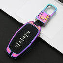 Car Luminous All-inclusive Zinc Alloy Key Protective Case Key Shell for Haval D Style Smart 4-button (Colour)