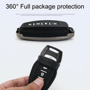 Car Luminous All-inclusive Zinc Alloy Key Protective Case Key Shell for Haval D Style Smart 4-button (Silver)