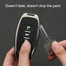 Car Luminous All-inclusive Zinc Alloy Key Protective Case Key Shell for Haval D Style Smart 4-button (Silver)